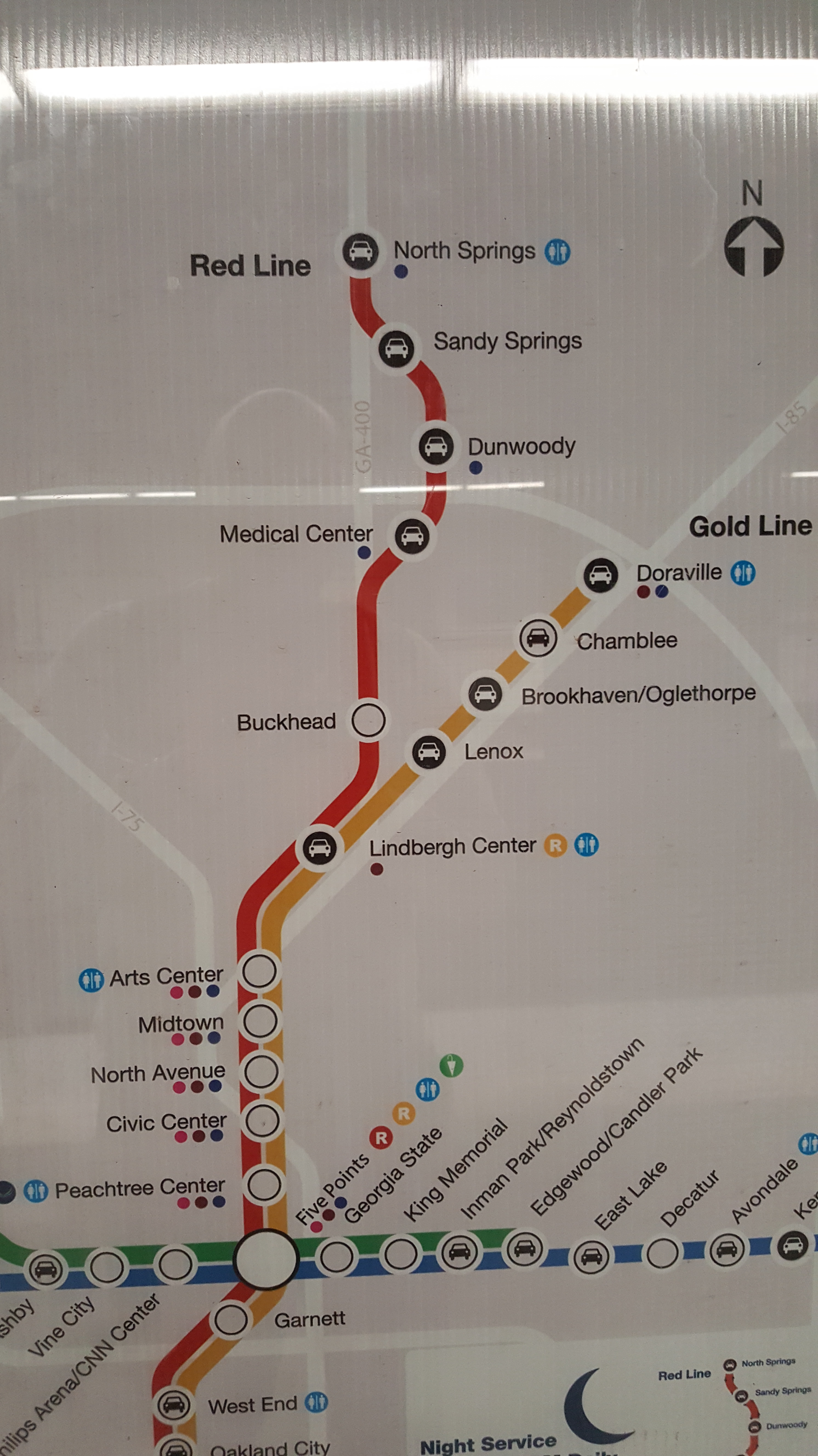 marta transit map